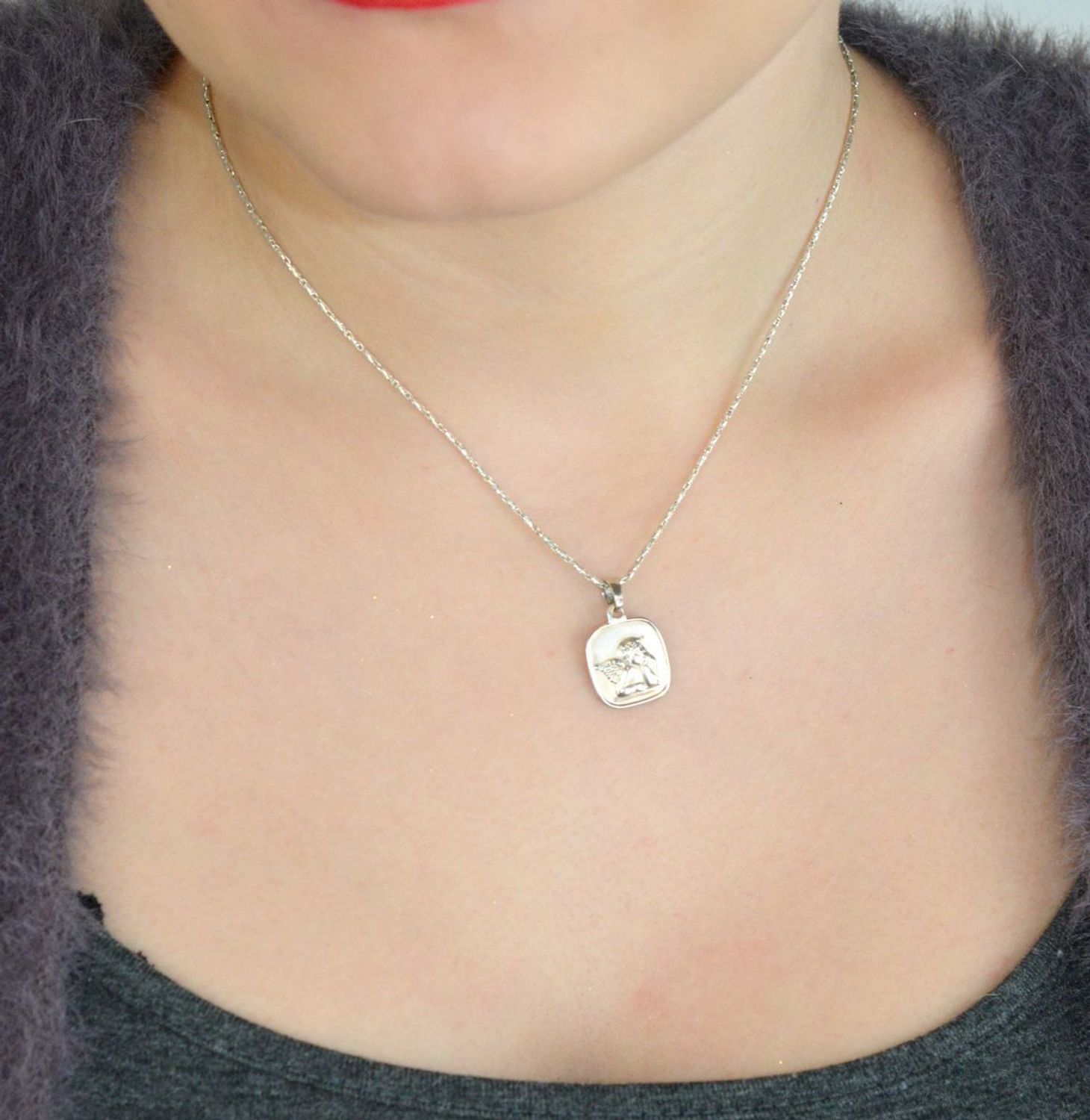 Medalik srebrny Ag 925 Aniołek DIA-ZAW-ANIOLEK1-925.jpg