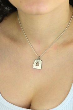 Srebrna zawieszka 925 geometryczna z wzorem  Biżuteria damska (2).jpg