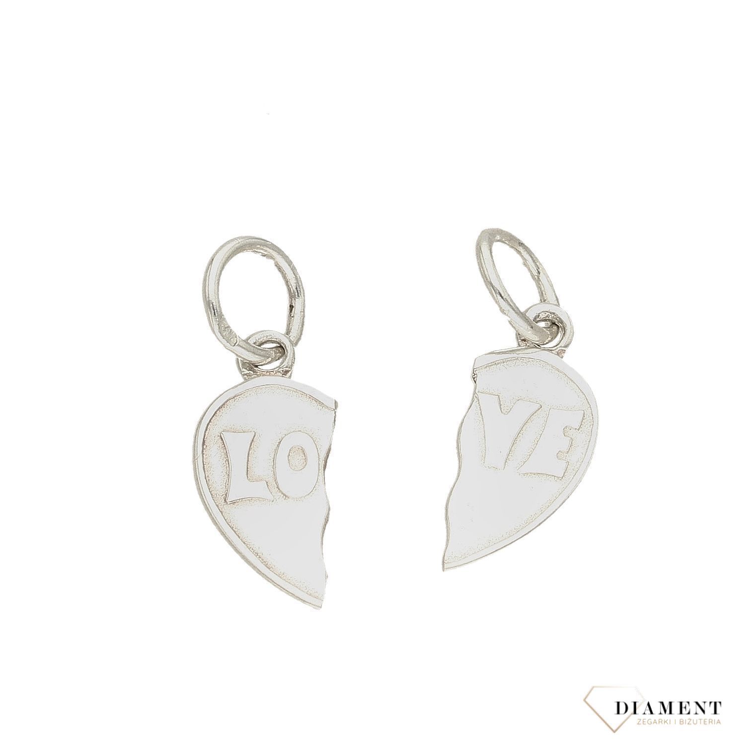 Zawieszka srebrna złamane serce dla dwojga DIA-ZAW-BFF1 (1).jpg