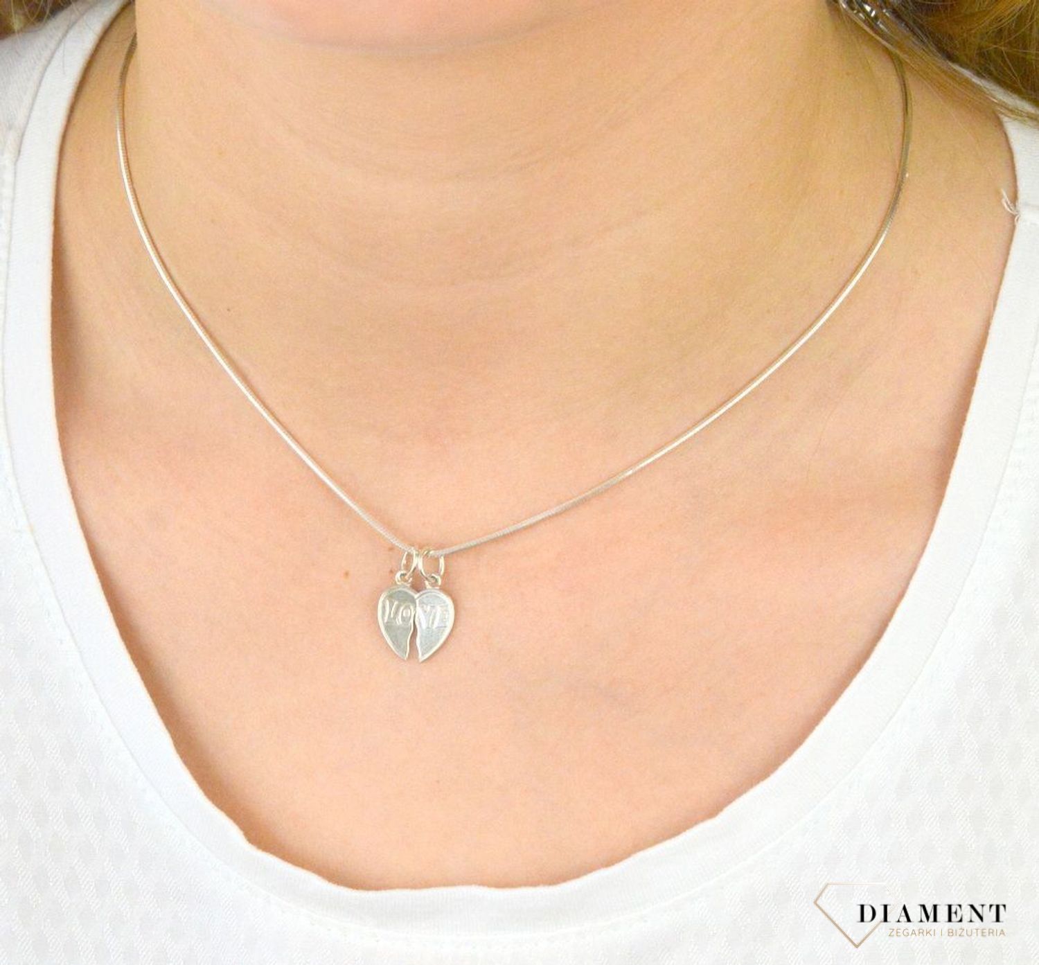 Zawieszka srebrna złamane serce dla dwojga DIA-ZAW-BFF1 (1).jpg