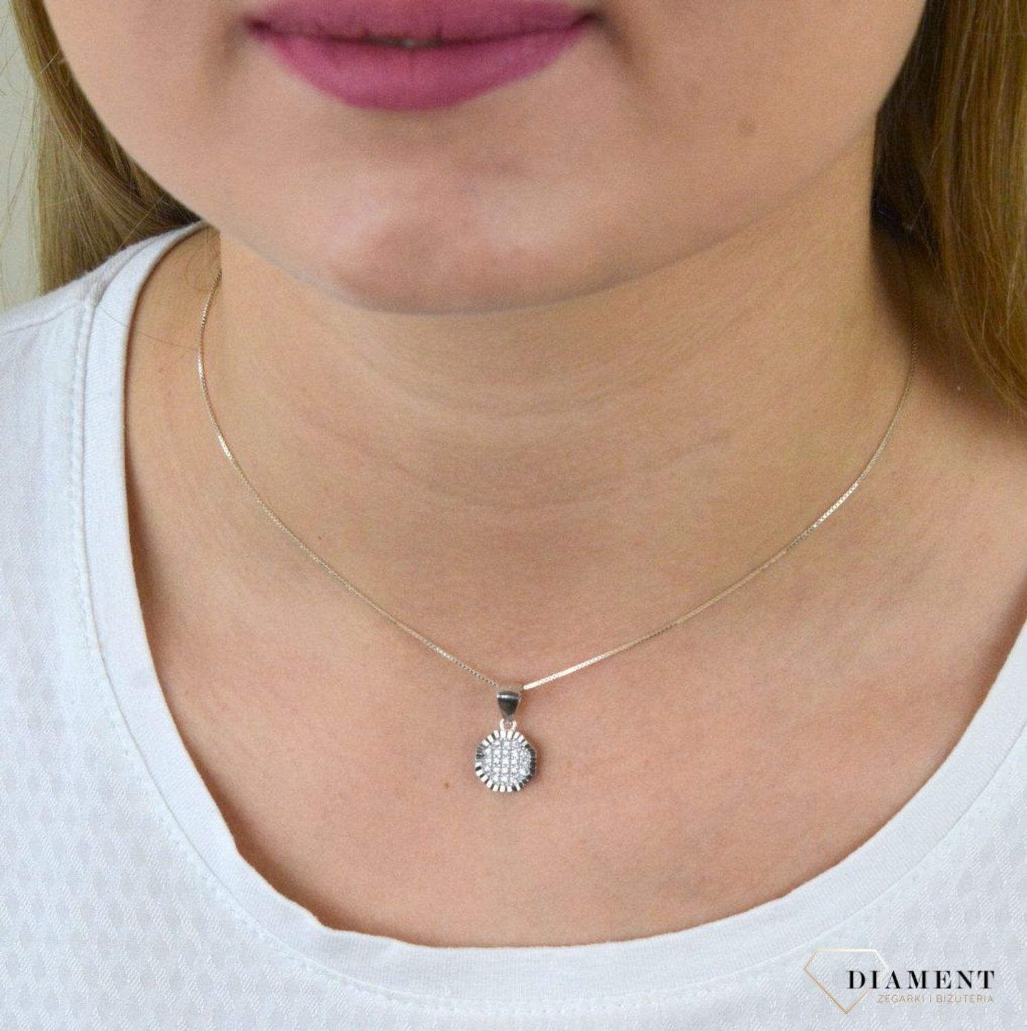 Srebrna zawieszka 925 z cyrkonią DIA-ZAW-CYRKONIE4.jpg
