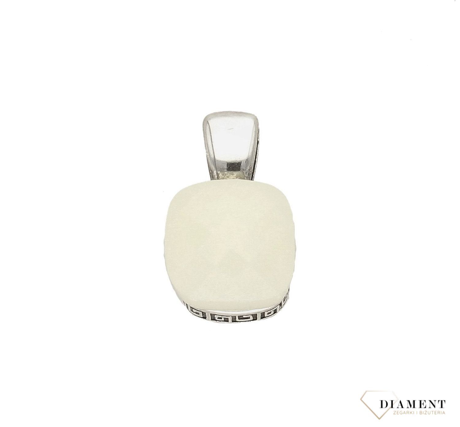 Srebrna zawieszka 925 droga grecka z białym kamieniem DIA-ZAW-DROGA-GRECKA-2 (2).jpg