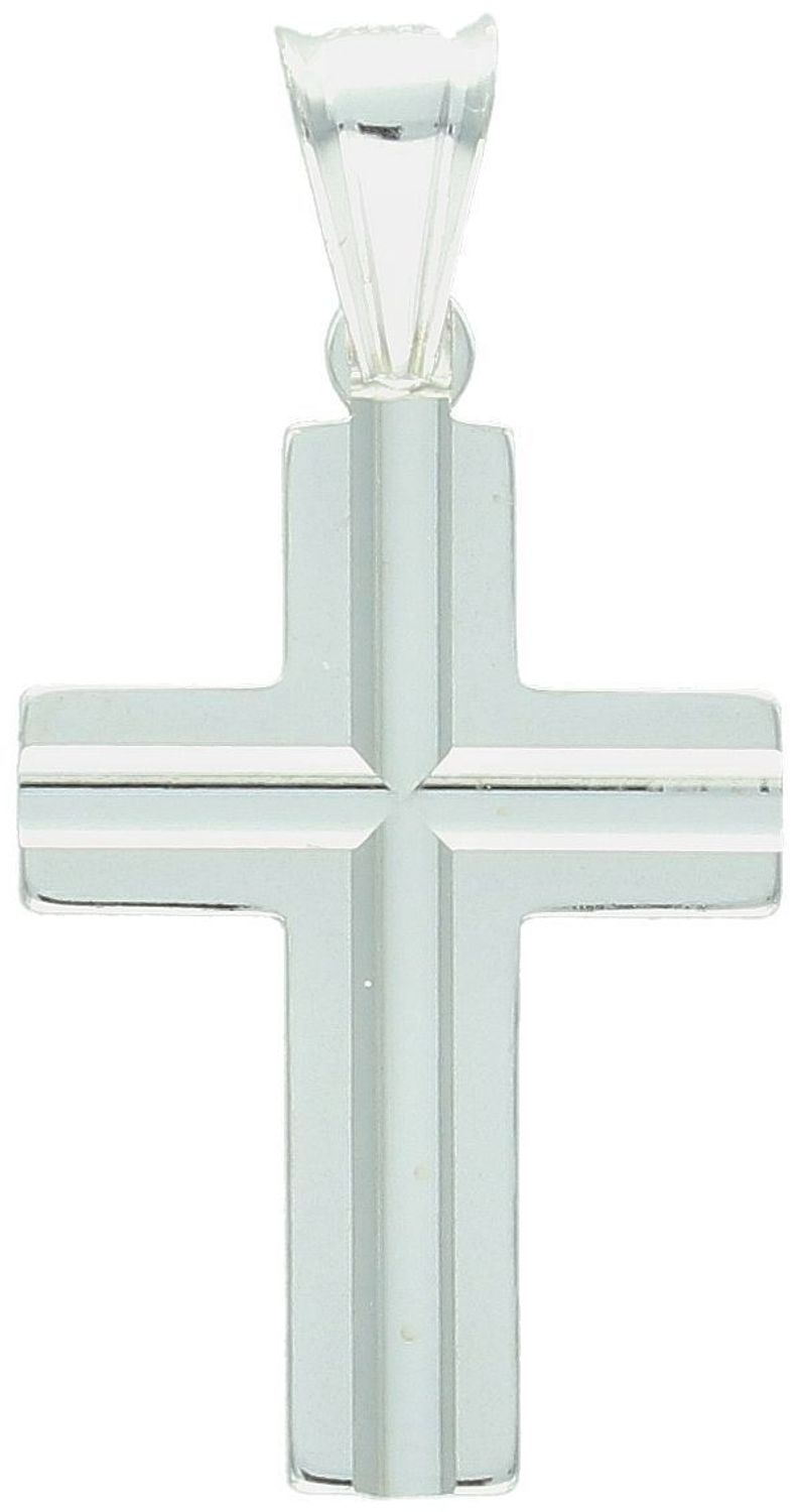 Srebrna zawieszka krzyżyk 925 – klasyczny krzyżyk na prezent religijny.jpg