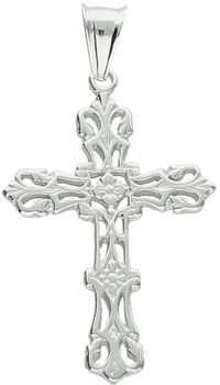 Srebrny krzyżyk wiktoriański – zawieszka 4 cm  Srebro 925  Biżuteria sakralna.jpg