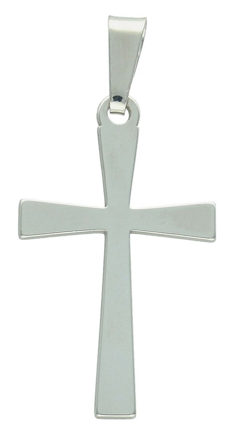 Zawieszka srebrna krzyż gładki próba 925, DIA-ZAW-KC004R-925 Srebrna zawieszka krzyż wykonana z próby 925. Srebrny wisiorek w formie krzyżyka o gładkiej powierzchni. Zawieszka krzyżyk 1.jpg