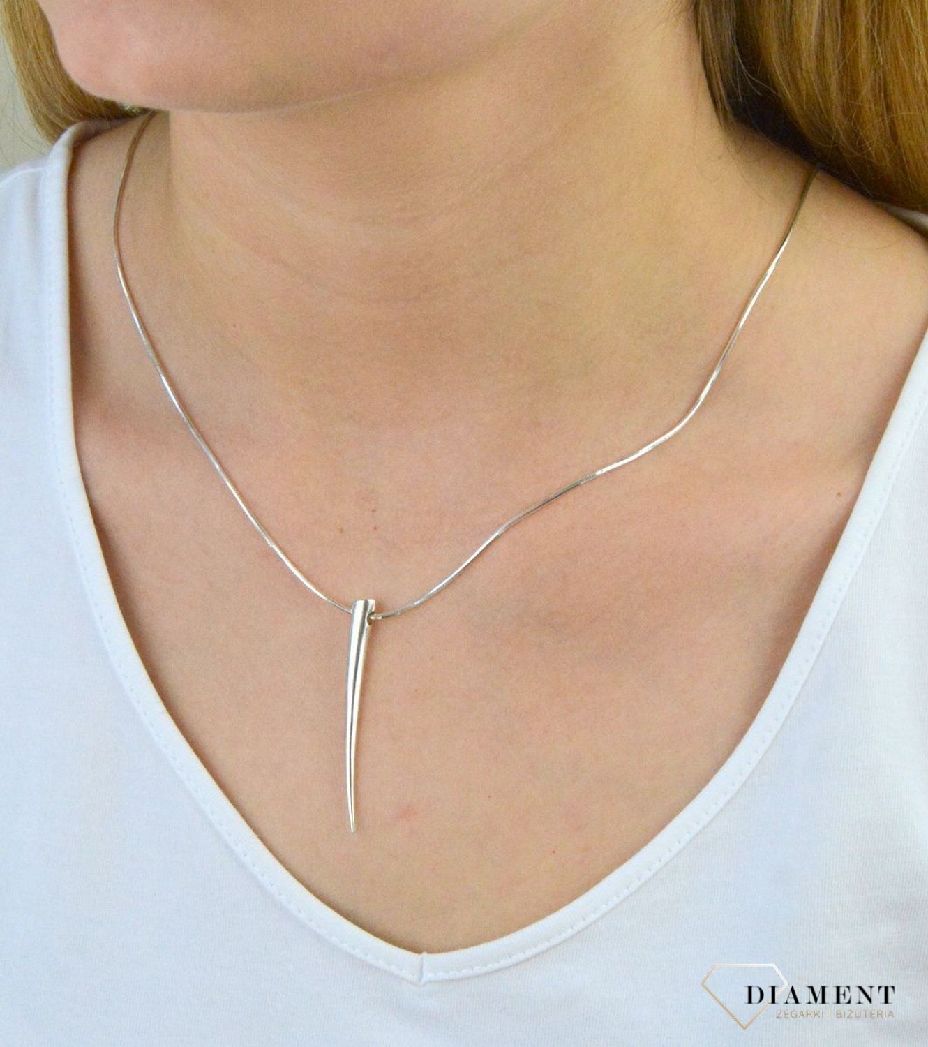 Srebrna zawieszka 925 Kieł DIA-ZAW-KIEŁ1.jpg