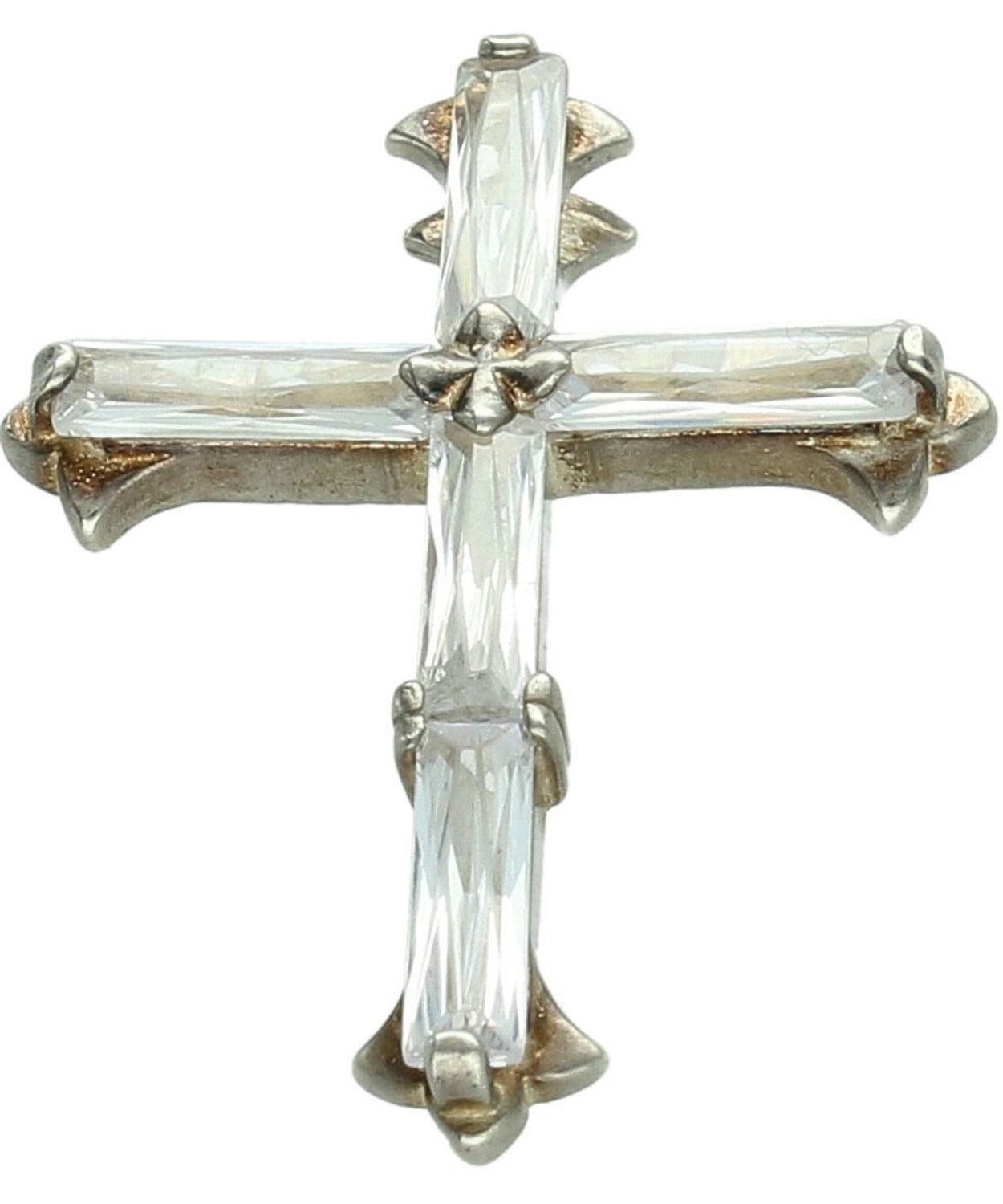 Srebrna zawieszka pr 925 krzyżyk Ag.jpg