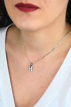 Srebrna zawieszka literka H z cyrkoniami 925  Mała zawieszka inicjał (1).jpg