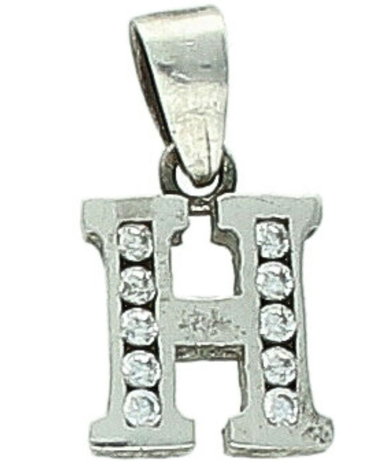 Srebrna zawieszka literka H z cyrkoniami 925 – mała zawieszka z inicjałem h.jpg