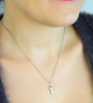 Srebrna zawieszka w kształcie misia 925 DIA-ZAW-MIS-925-9 Urocza i delikatna zawieszka srebrna w kształcie misia, wykonana z wysokiej jakości srebra próby 925. Idealna na prezent (1).JPG