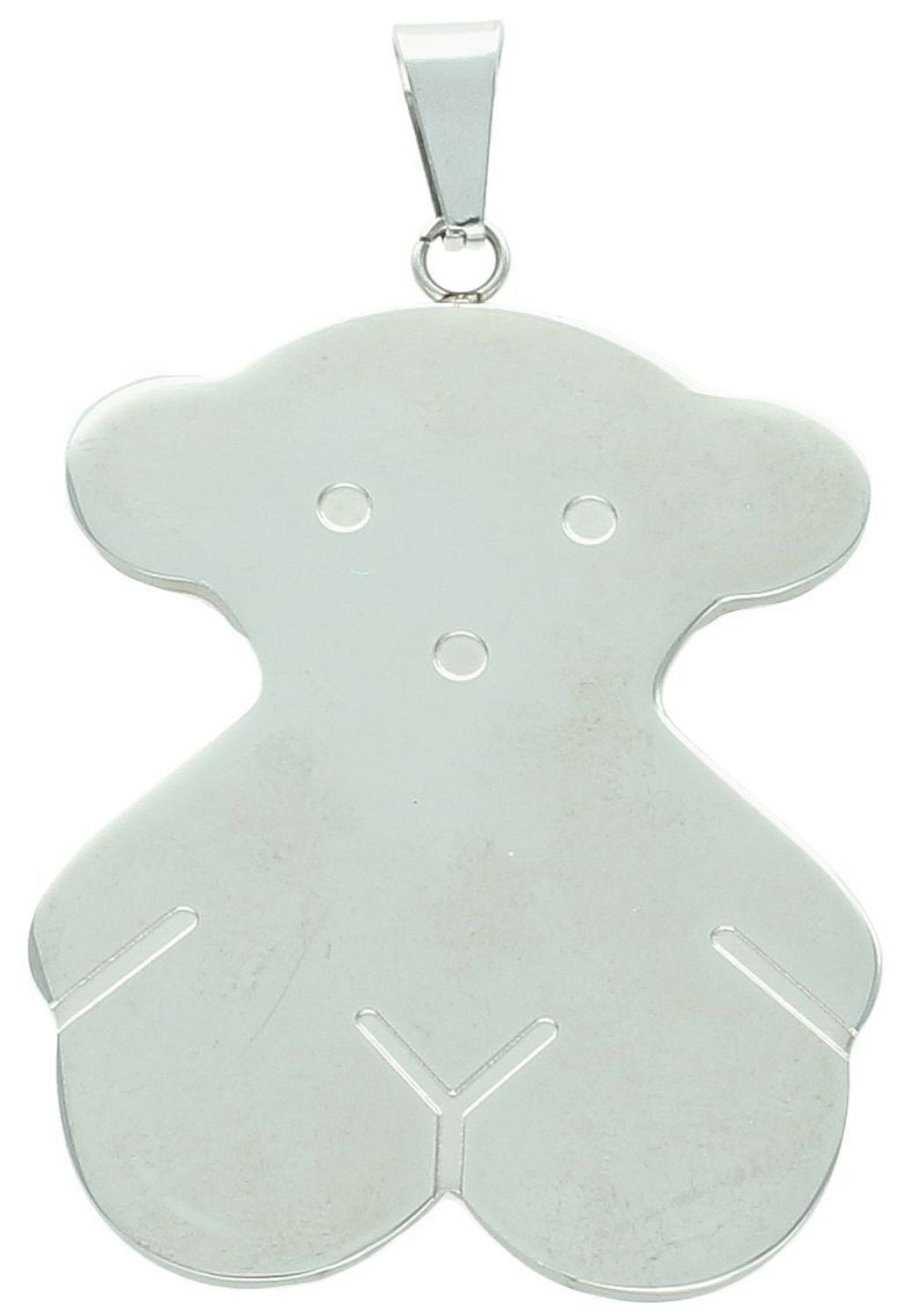 Zawieszka damska stalowa żółty Misiu 'Tuos' DIA-ZAW-MIS-ZOLTY-ZLOTO-STAL.  Biżuteria z misiami jak. Duża zawieszka miś. Biżuteria stalowa. Idealny pomysł na prezent.1.jpg