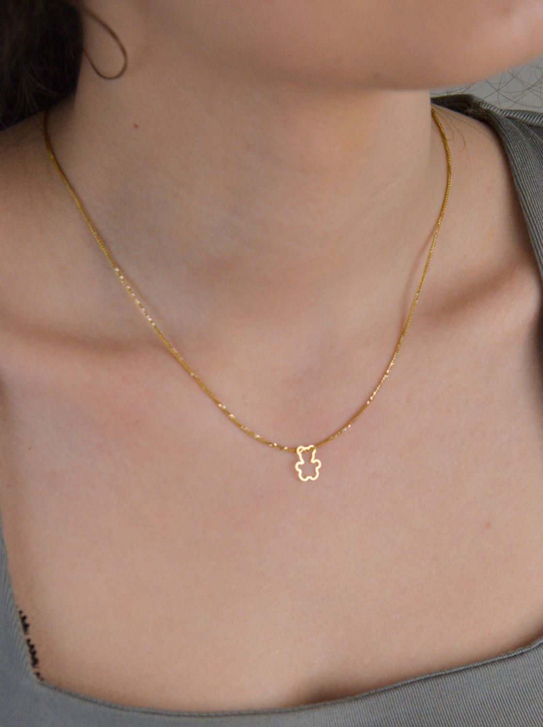 Zawieszka złota miś CELEBRYTKA próba 333 DIA-ZAW-MISIEK-333. Urocza złota zawieszka w kształcie misia, wykonana z wysokiej jakości złota próby 333. 1.jpg