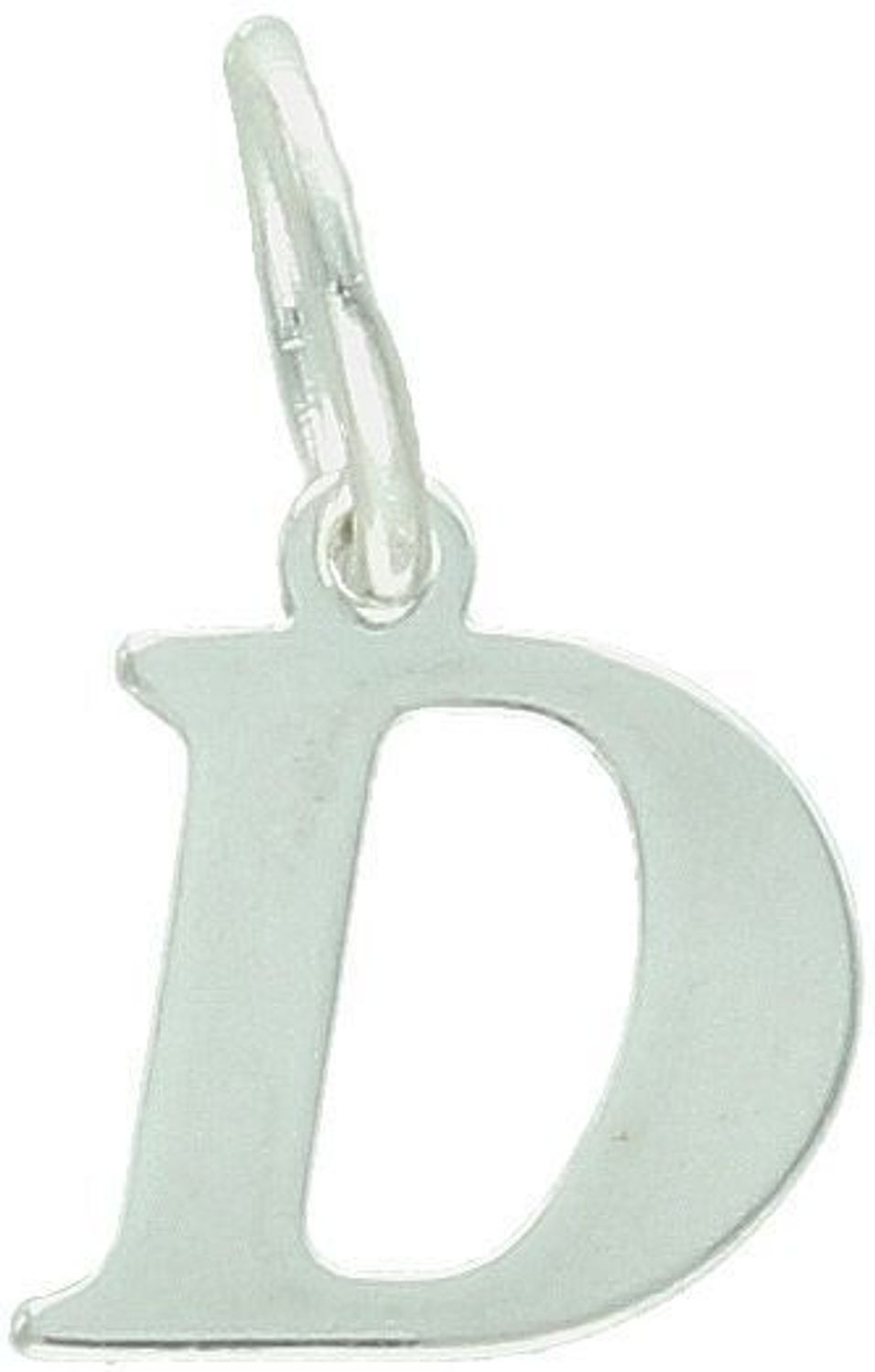 Zawieszka srebrna 925 – literka D. Wymiary 1,5x0,8 cm, waga 0,49 g. Klasyczny, gładki inicjał – idealny na prezent z osobistym przesłaniem.1.jpg