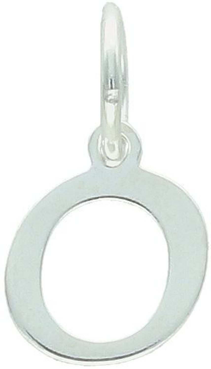 Srebrna zawieszka 925 w kształcie litery O. Wymiary 1,5x0,8 cm, waga 0,42 g. Subtelna biżuteria o spersonalizowanym charakterze – idealna na prezent.1.jpg
