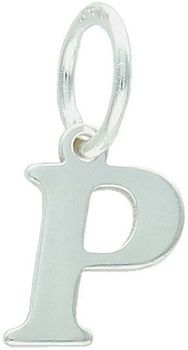 Srebrna zawieszka literka P – srebro 925  Symboliczna biżuteria.jpg
