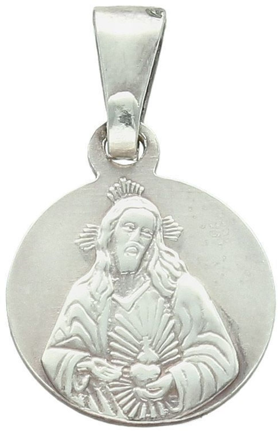 Medalik srebrny z Jezusem srebro.jpg