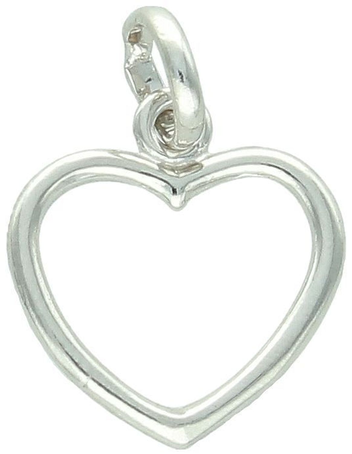 Srebrna zawieszka serce – srebro 925  Symbol miłości i delikatności.jpg
