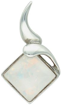 Zawieszka damska srebrna próba 925, opal syntetyczny DIA-ZAW-OPAL1-925 Elegancka zawieszka srebrna z opalem syntetycznym, wykonana ze srebra próby 925 1.jpg