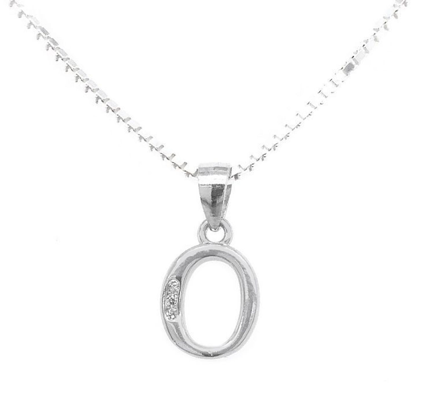 Srebrna zawieszka literka O z drobnymi cyrkoniami DIA-ZAW-SLT117-925.jpg
