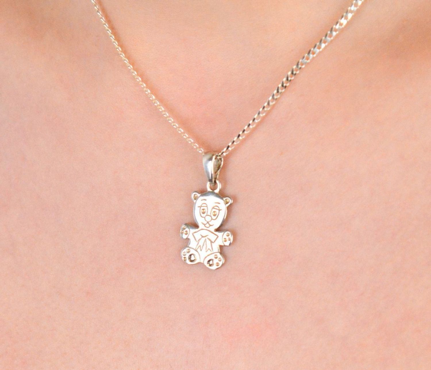 Zawieszka srebra Miś DIA-ZAW-SP197S-925 srebro 925.jpg