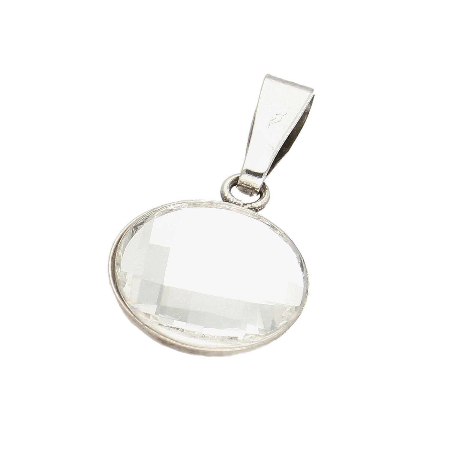 Srebrna zawieszka 925 Kryształ Swarovski Crystal DIA-ZAW-SWAROVSKI1. Elegancka srebrna zawieszka ozdobiona kryształem Swarovskiego. Na prezent. Zawieszka z białym kryształem..jpg