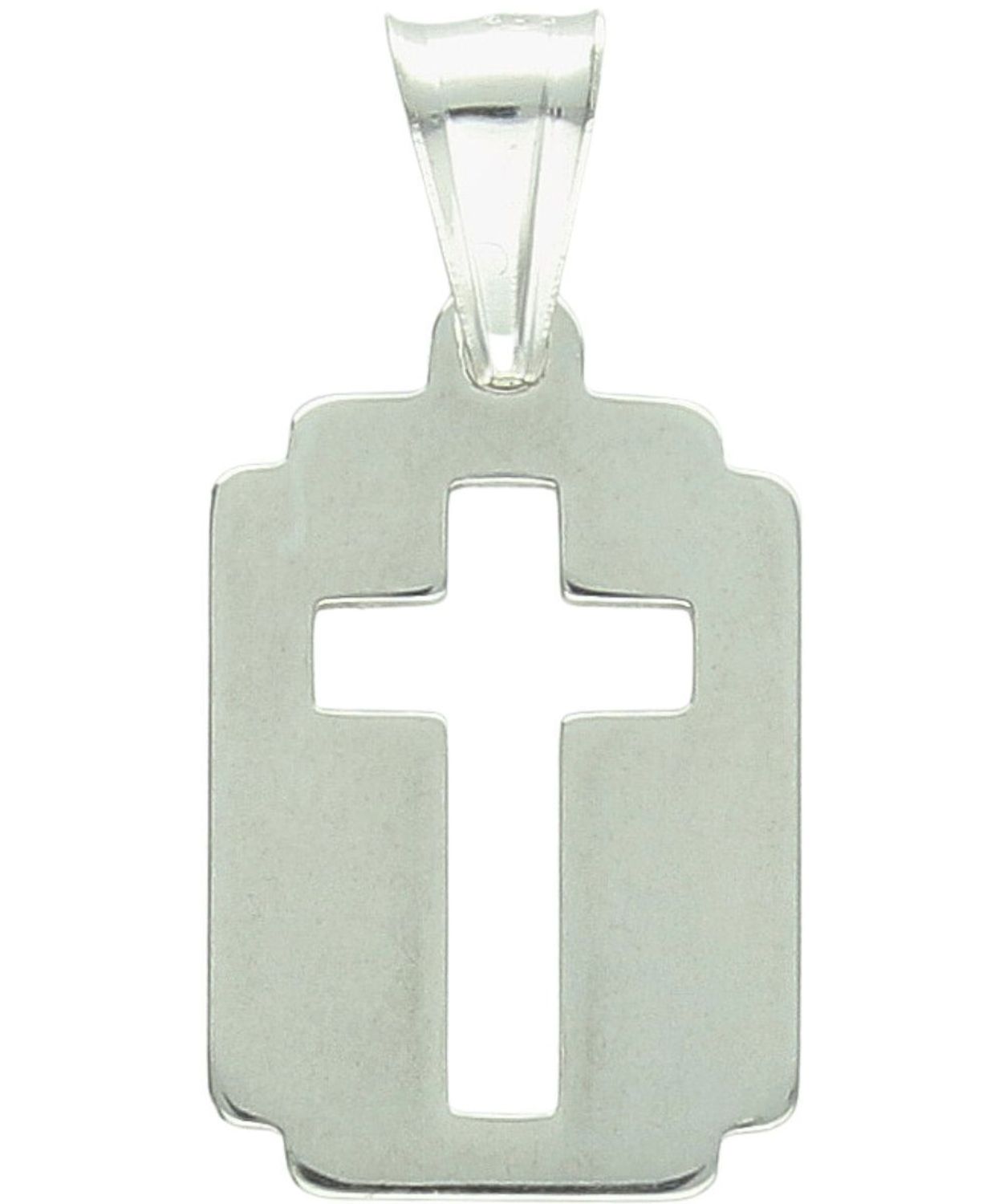 Srebrna zawieszka damska z wyciętym krzyżem AG 925  DIA-ZAW-W300-925 Ag.jpg