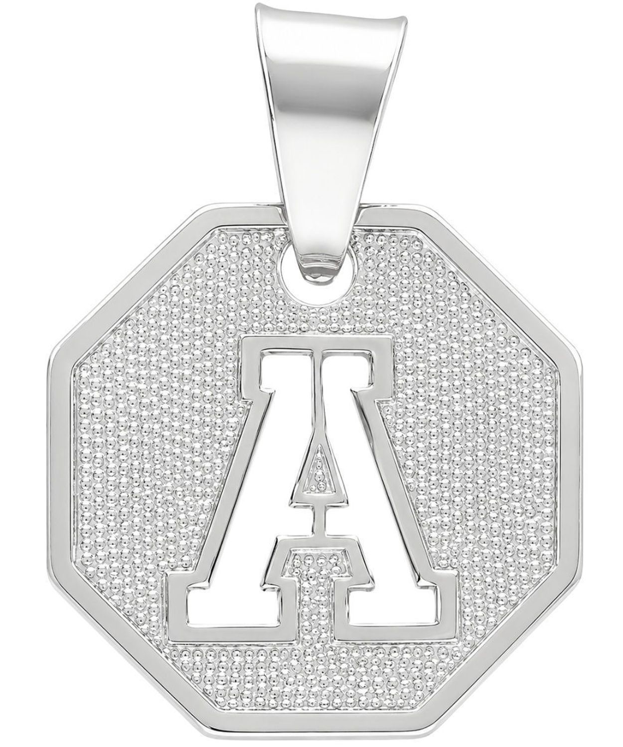 Zawieszka Srebrna 925 Literka „A” na Blaszce – DIA-ZAW-W312R-A-925  Elegancka Biżuteria literka a.jpg