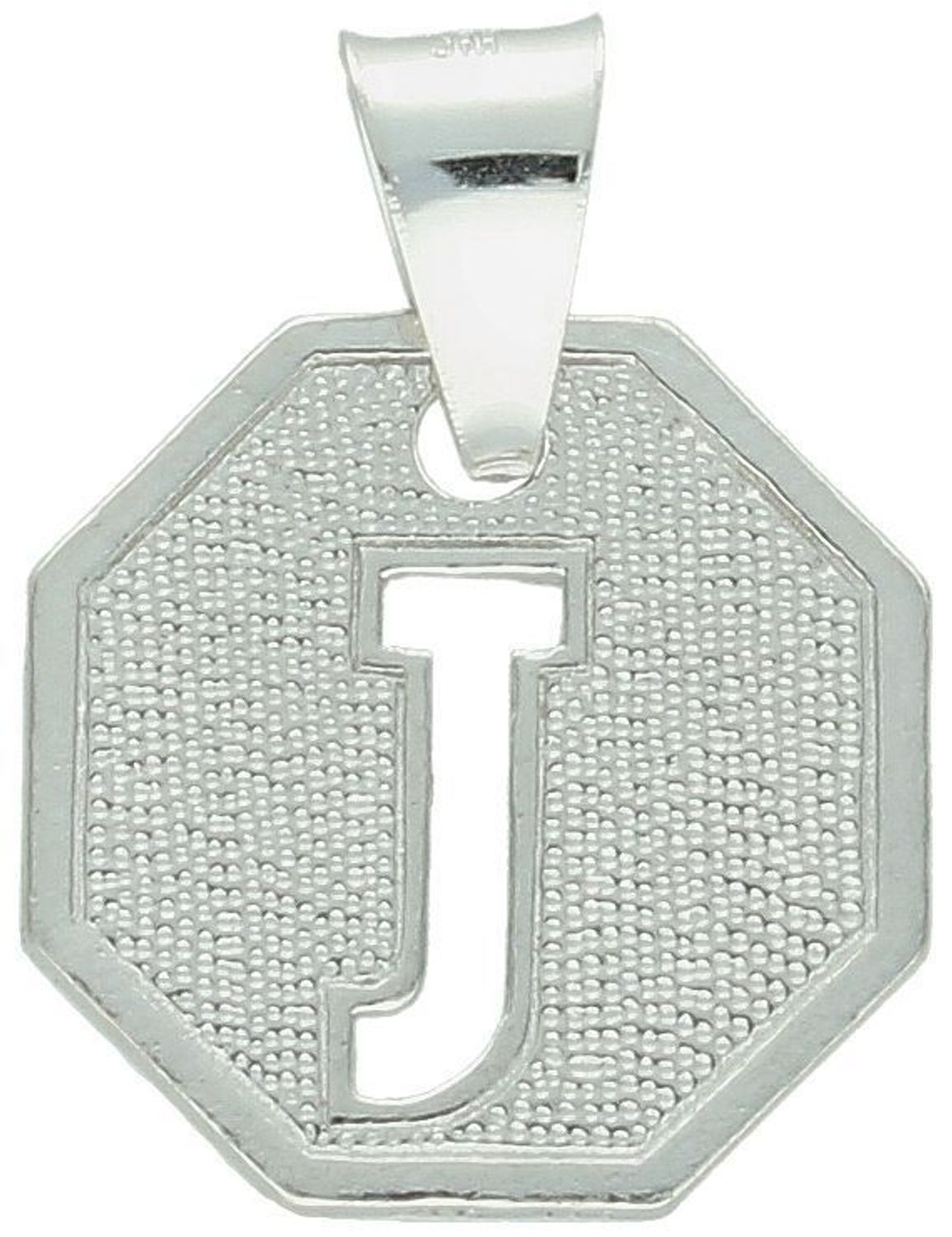 Elegancka srebrna zawieszka damska z literką J. Wykonana z wysokiej jakości srebra próby 925, o wymiarach 2,0 x 1,5 cm i wadze 1,70 g. Idealna na prezent lub do noszenia na co dzień. Sprawdź!1.jpg