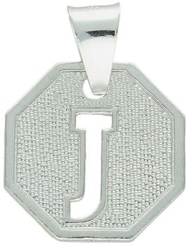Elegancka srebrna zawieszka damska z literką J. Wykonana z wysokiej jakości srebra próby 925, o wymiarach 2,0 x 1,5 cm i wadze 1,70 g. Idealna na prezent lub do noszenia na co dzień. Sprawdź!1.jpg