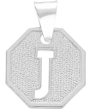 Zawieszka srebrna 925 damska z literką J – DIA-ZAW-W312R-J-925 literka J.jpg