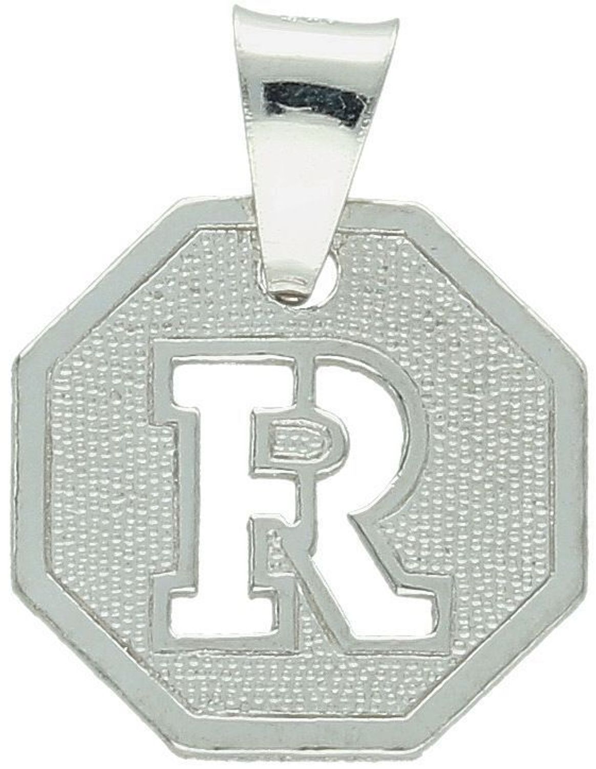 Srebrna zawieszka z literką R – próba 925, wymiary 2,0 x 1,5 cm, waga 1,76 g. Idealna na prezent lub jako osobisty dodatek do codziennej stylizacji. Sprawdź!1.jpg