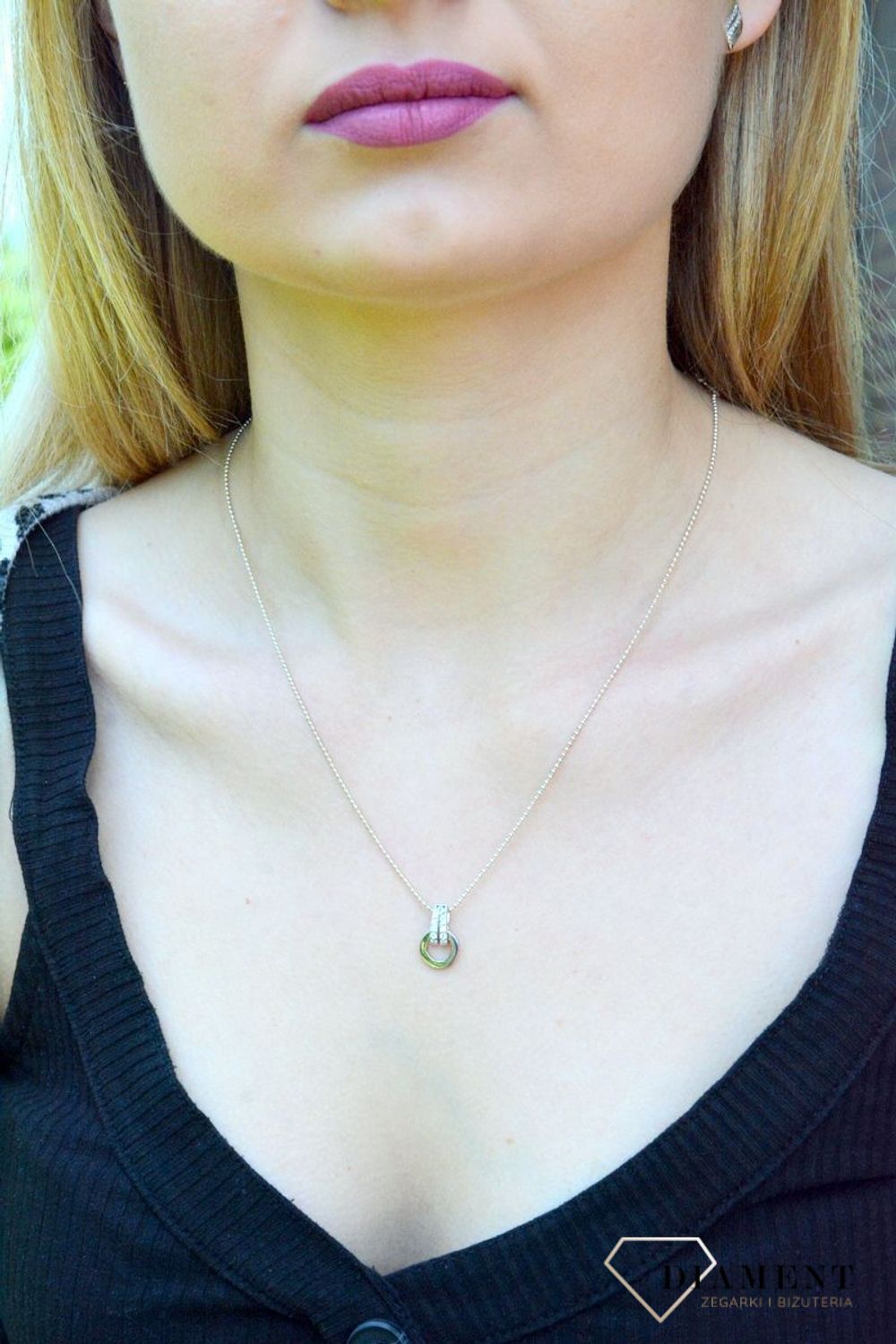 Srebrna zawieszka kółeczko z cyrkoniami DIA-ZAW-Z3FF030d.jpg