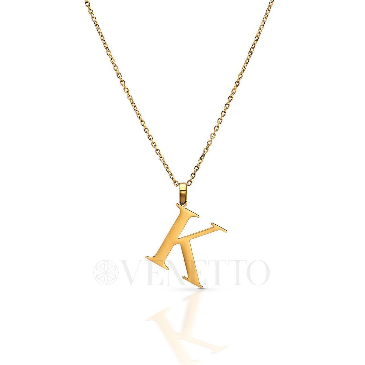 Stalowa zawieszka pozłacana Literka K 2,5 cm DIA-ZAW-ZK10819-STAL. Jedyna w swoim rodzaju stalowa zawieszka w kształcie literki K. Wisiorek został wykonany ze stali alergicznej w pozłoceniu. Modny wzór zawieszki będzie się pięk.JPEG