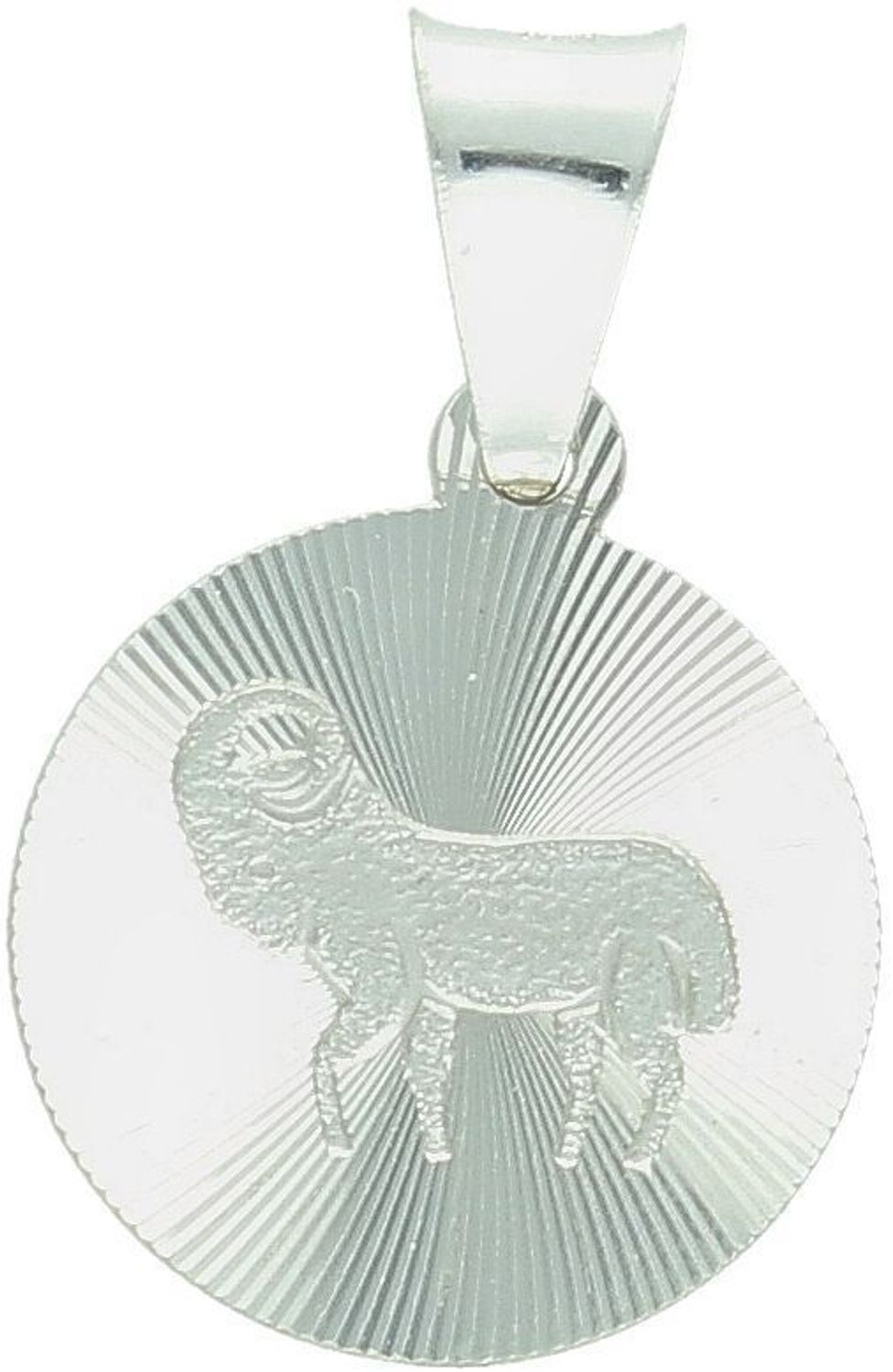 Zawieszka srebrna próby 925 ze znakiem zodiaku Baran. Wymiary 2,2x1,4 cm. Subtelny symbol odwagi i energii – idealny na prezent astrologiczny.1.jpg