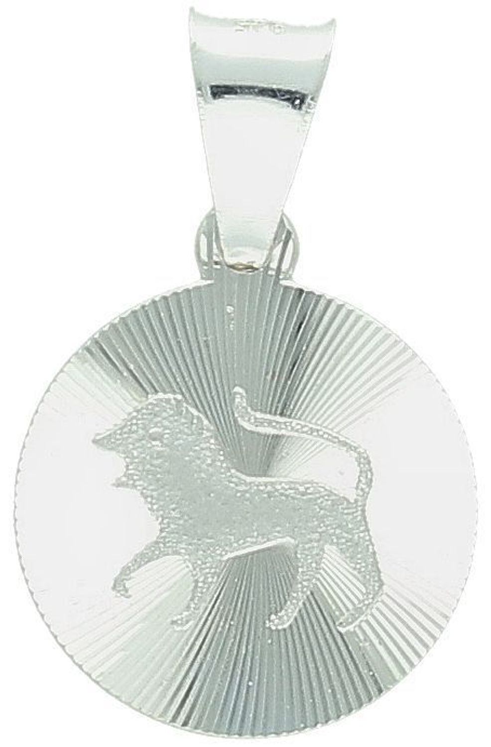 Srebrna zawieszka znak zodiaku Lew – srebro 925  Symboliczna biżuteria.jpg