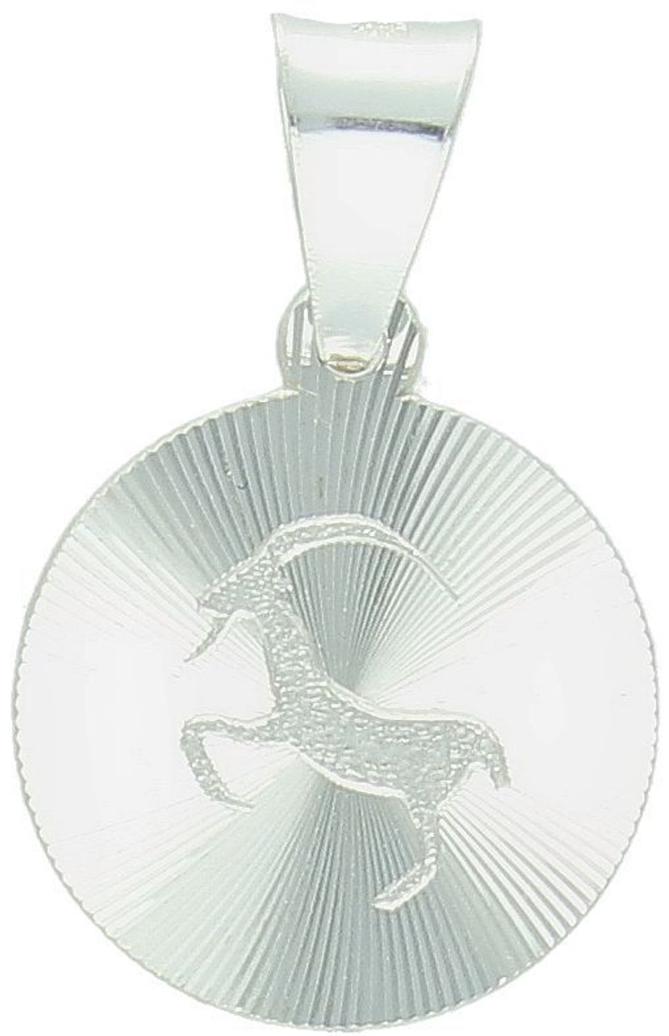 Srebrna zawieszka znak zodiaku Koziorożec – srebro 925  Symboliczna biżuteria.jpg