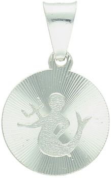 Zawieszka srebrna próby 925 z symbolem Wodnika. Wymiary 2,2x1,4 cm, waga 1,60 g. Osobisty talizman dla kreatywnych i niezależnych.1.jpg