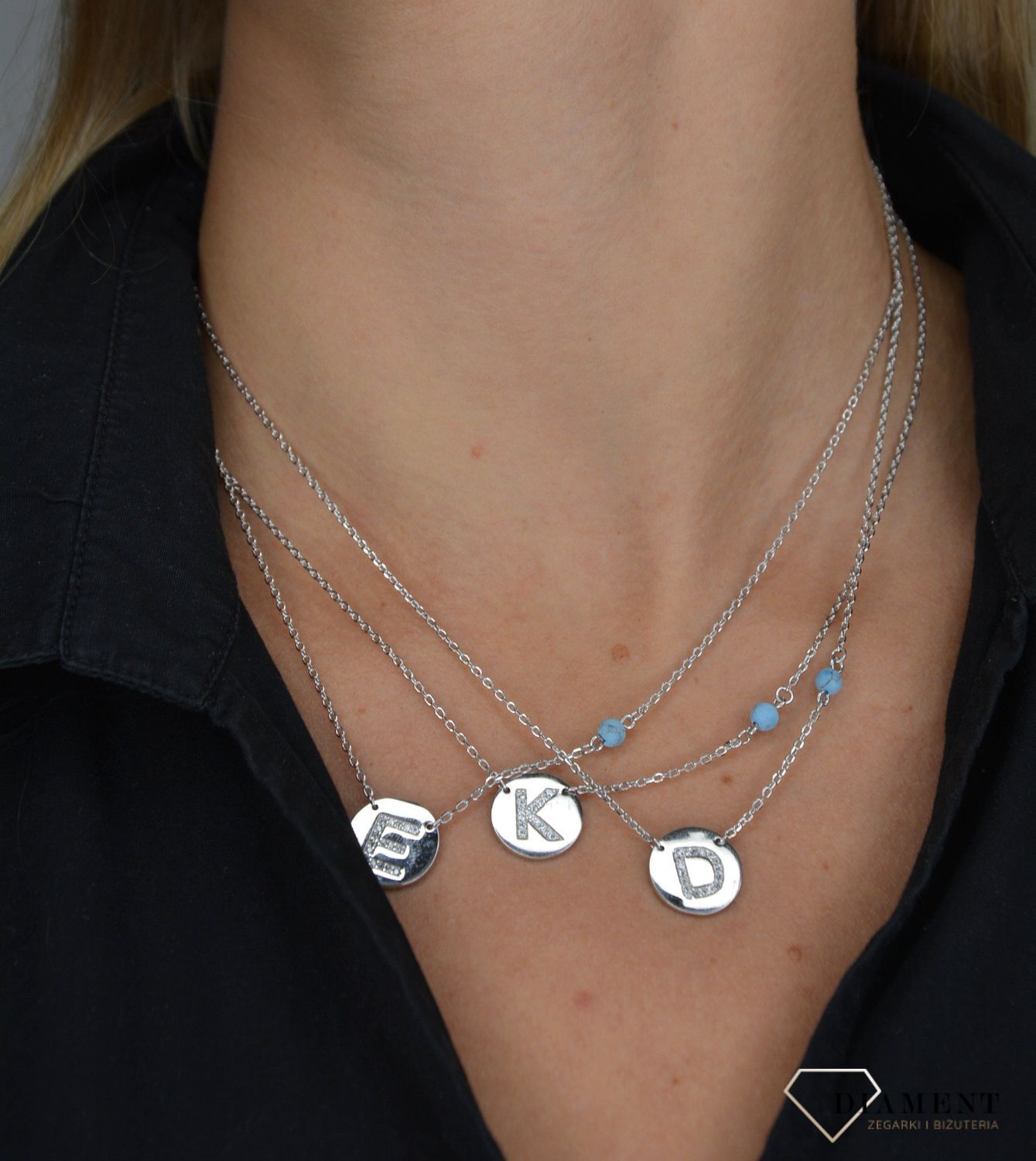 Naszyjnik srebrny z literką B w kółku DIA-ZAW-literkaB-925-kółko.jpg