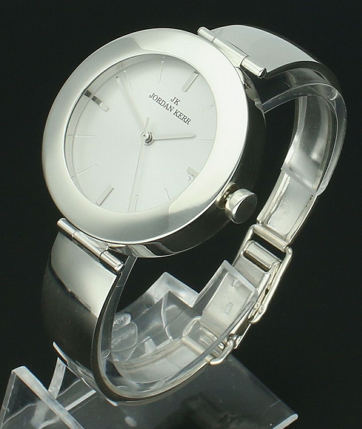 Zegarek Damski Jordan Kerr DIA-ZEG-13255-925 Srebrny 925 Gładka Tarcza Klasyczny Styl (3).jpg