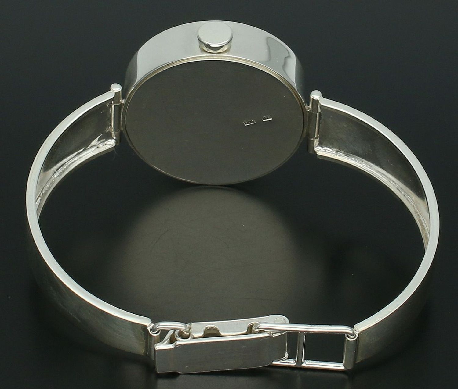 Zegarek Damski Jordan Kerr DIA-ZEG-13256-925 Srebrny 925 Czarna Tarcza Podwójny Datownik (2).jpg