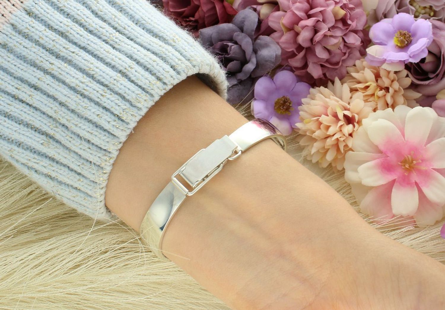 Zegarek Damski Jordan Kerr DIA-ZEG-13257-925 Srebrny 925 Biała Tarcza Cyfry Arabskie Grawer (2).jpg