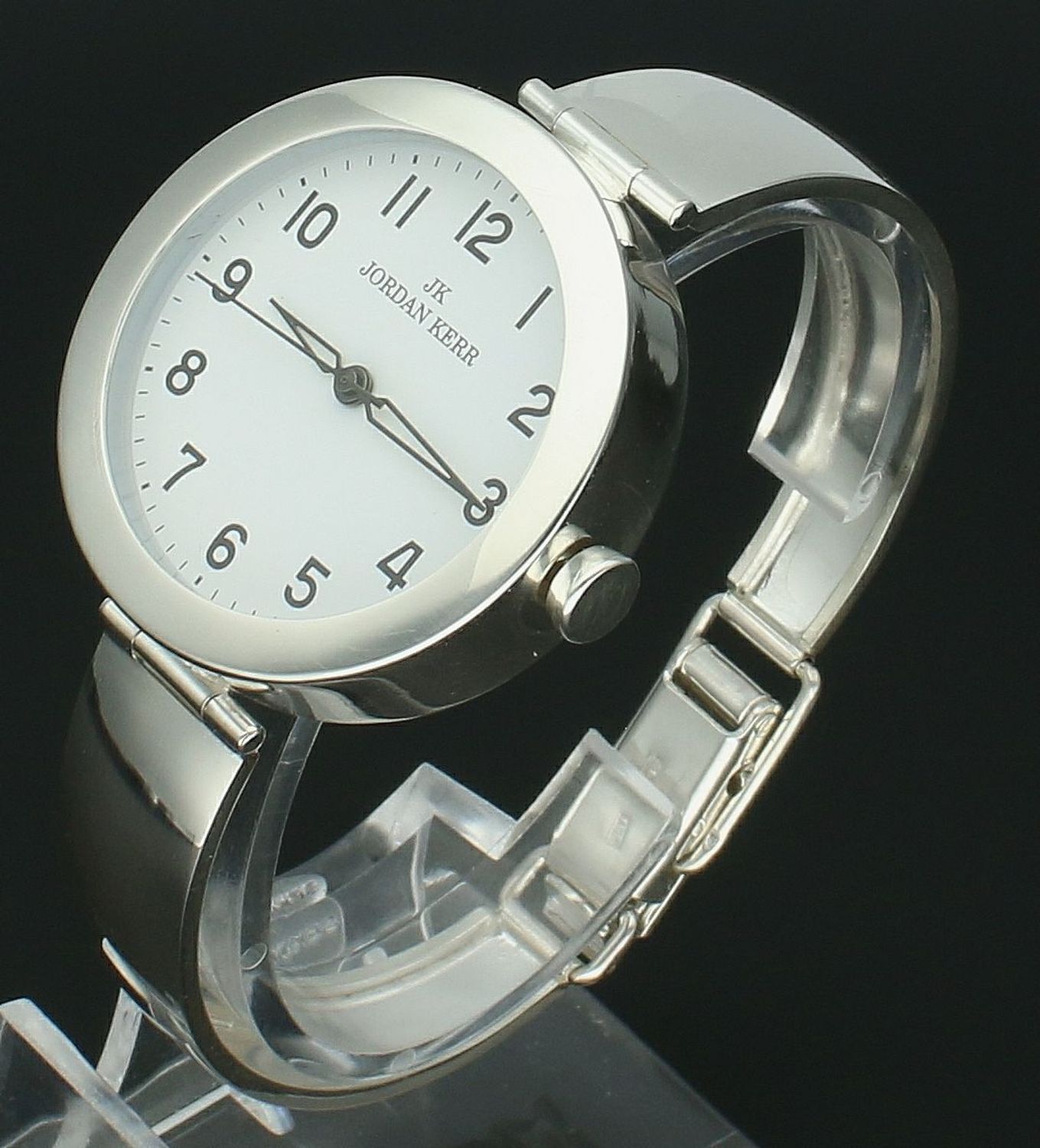 Zegarek Damski Jordan Kerr DIA-ZEG-13257-925 Srebrny 925 Biała Tarcza Cyfry Arabskie Grawer (2).jpg