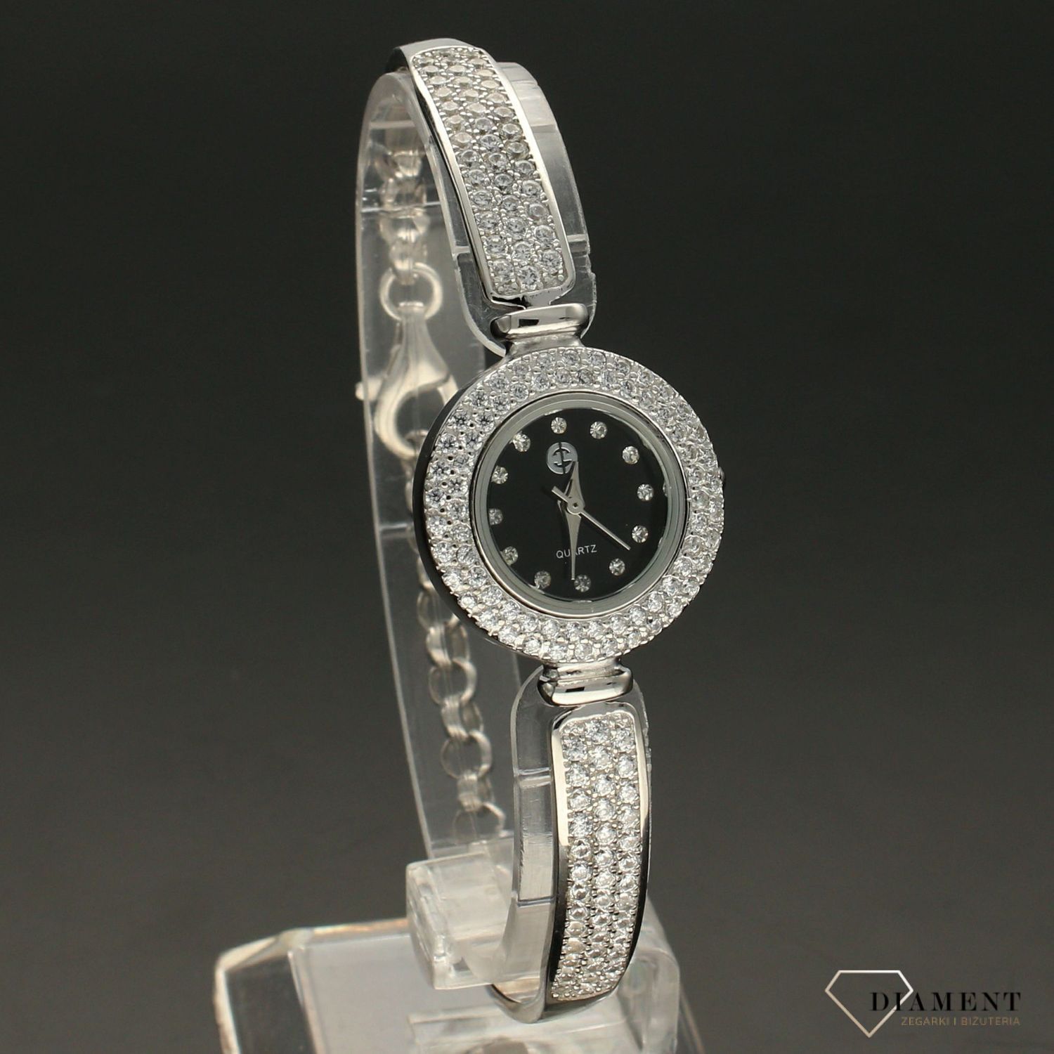 Zegarek srebrny damski 'Elegancja & blask' DIA-ZEG-1350-925 (1).jpg