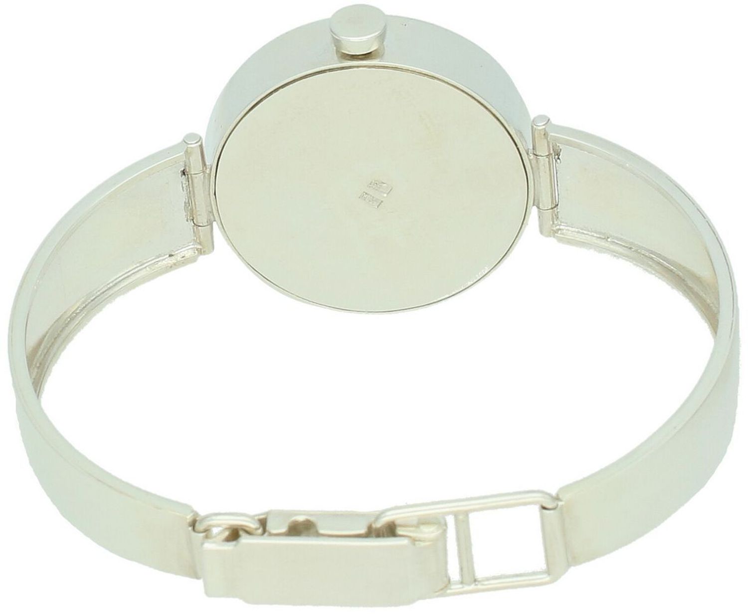 Elegancki damski zegarek srebrny próby 925 Jordan Kerr z białą tarczą, cyrkoniami i sztywną bransoletką. Stylowy dodatek na co dzień i na specjalne okazje.11.jpg