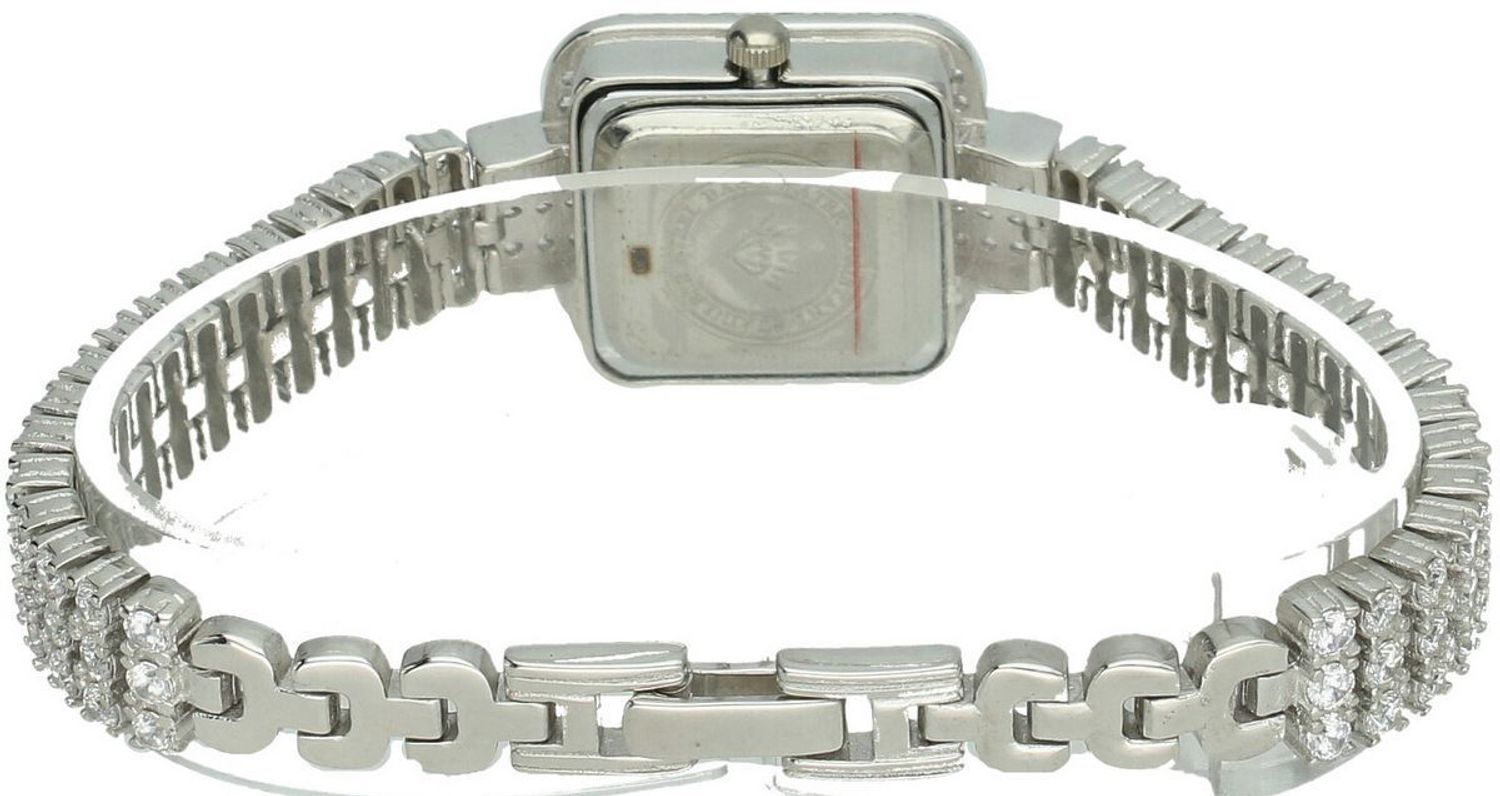 Zegarek damski srebrny DIA-ZEG-13853-925 z całym zdobieniem cyrkoniami. Prostokątna koperta, długość zegarka 18 cm, zapięcie na zatrzask. Elegancki i luksusowy dodatek.11.jpg