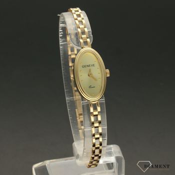 Zegarek złoty na bransolecie 'Minimalistyczny Owal' DIA-ZEG-3277-585 (1).jpg