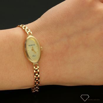 Zegarek złoty na bransolecie 'Minimalistyczny Owal' DIA-ZEG-3277-585 (5).jpg