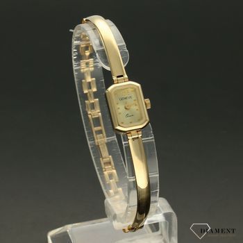 Zegarek damski ze złota na bransolecie 'Subtelny kwadracik'  DIA-ZEG-3278-585 (1).jpg