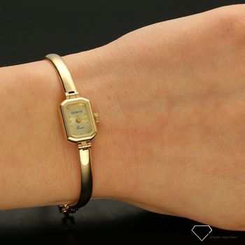 Zegarek damski ze złota na bransolecie 'Subtelny kwadracik'  DIA-ZEG-3278-585 (5).jpg