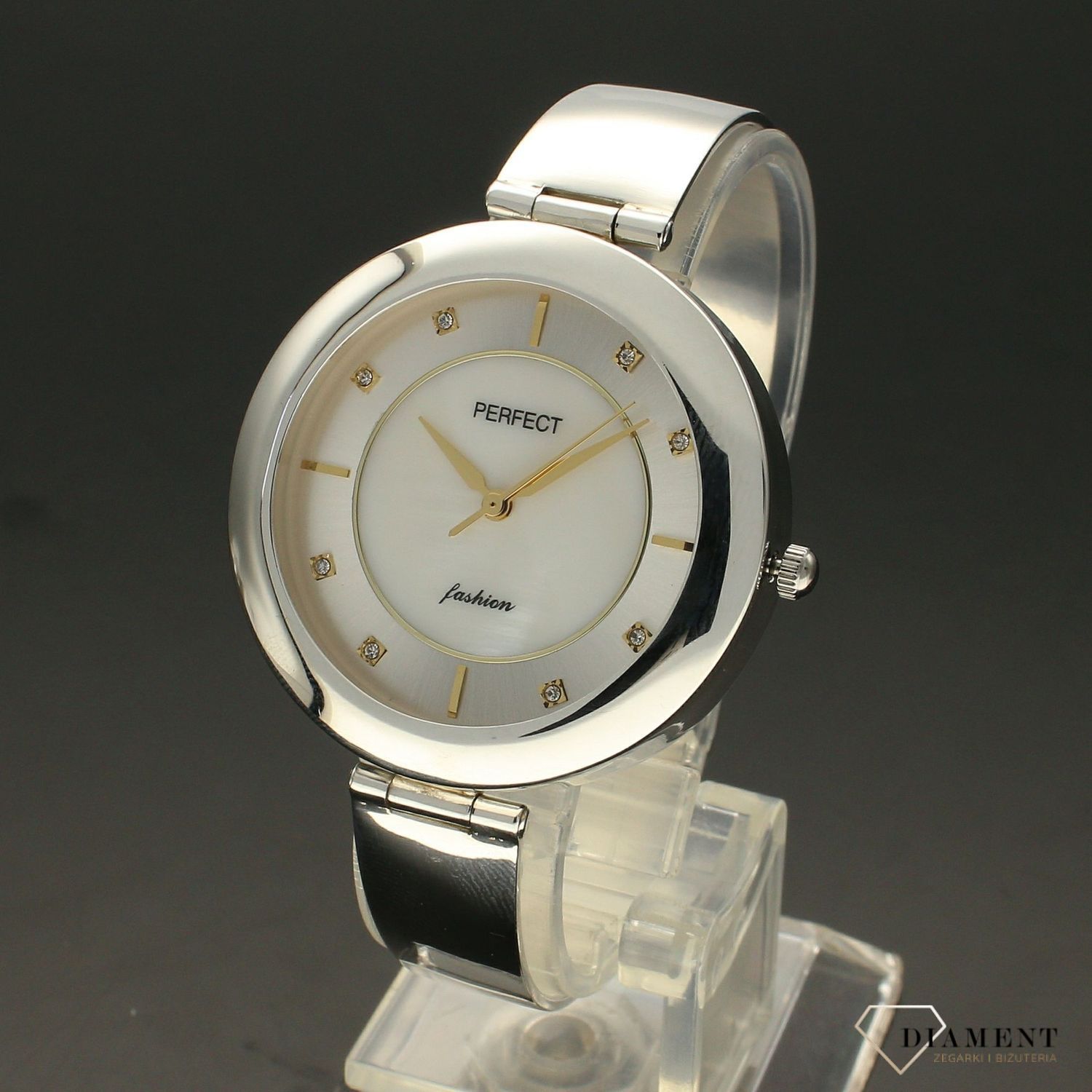 Zegarek damski srebrny na bransolecie 'Złota Perła' DIA-ZEG-SREBRNY1-925 (1).jpg